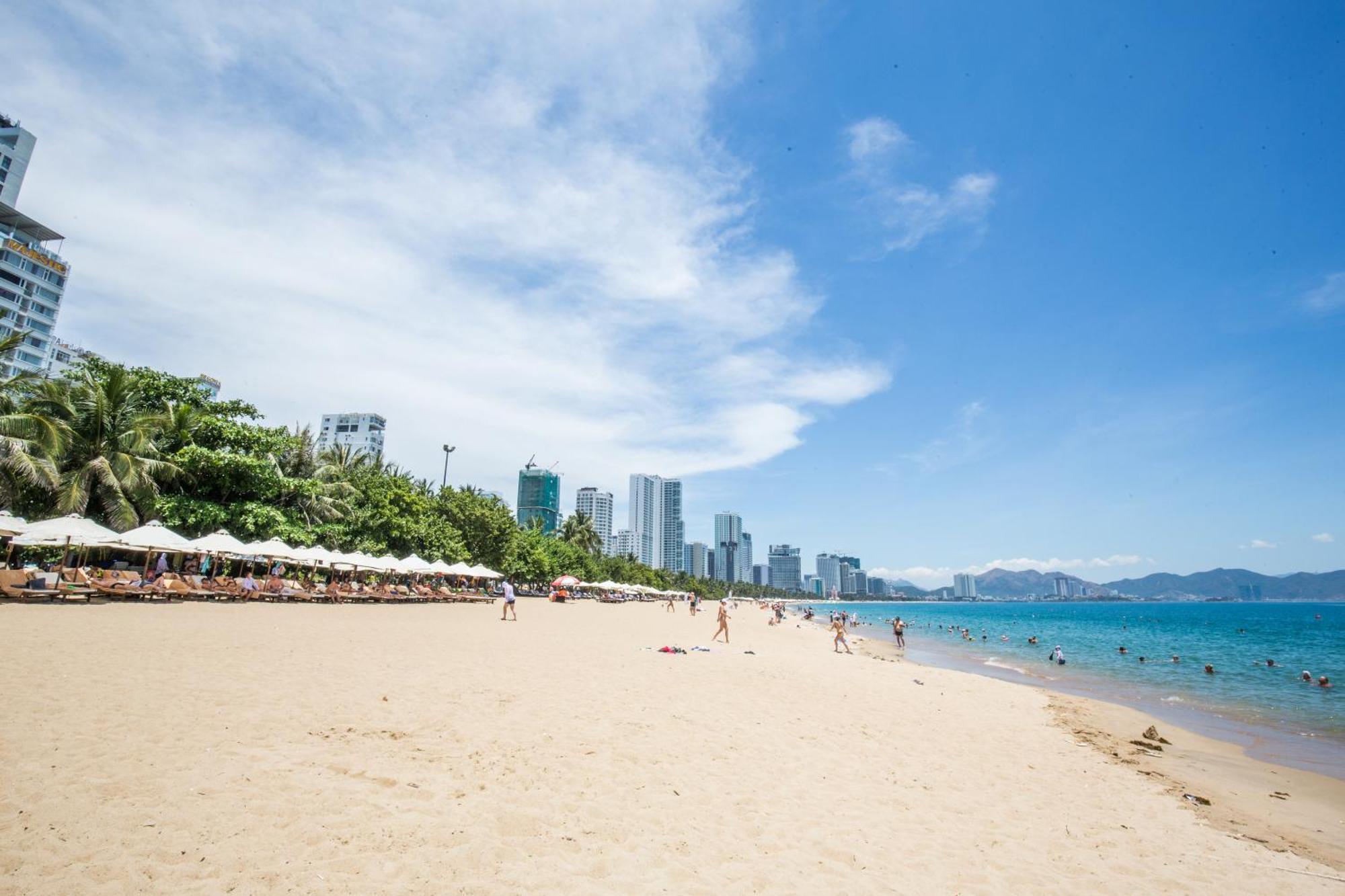 Muong Thanh Oceanus Nha Trang Apartman Kültér fotó